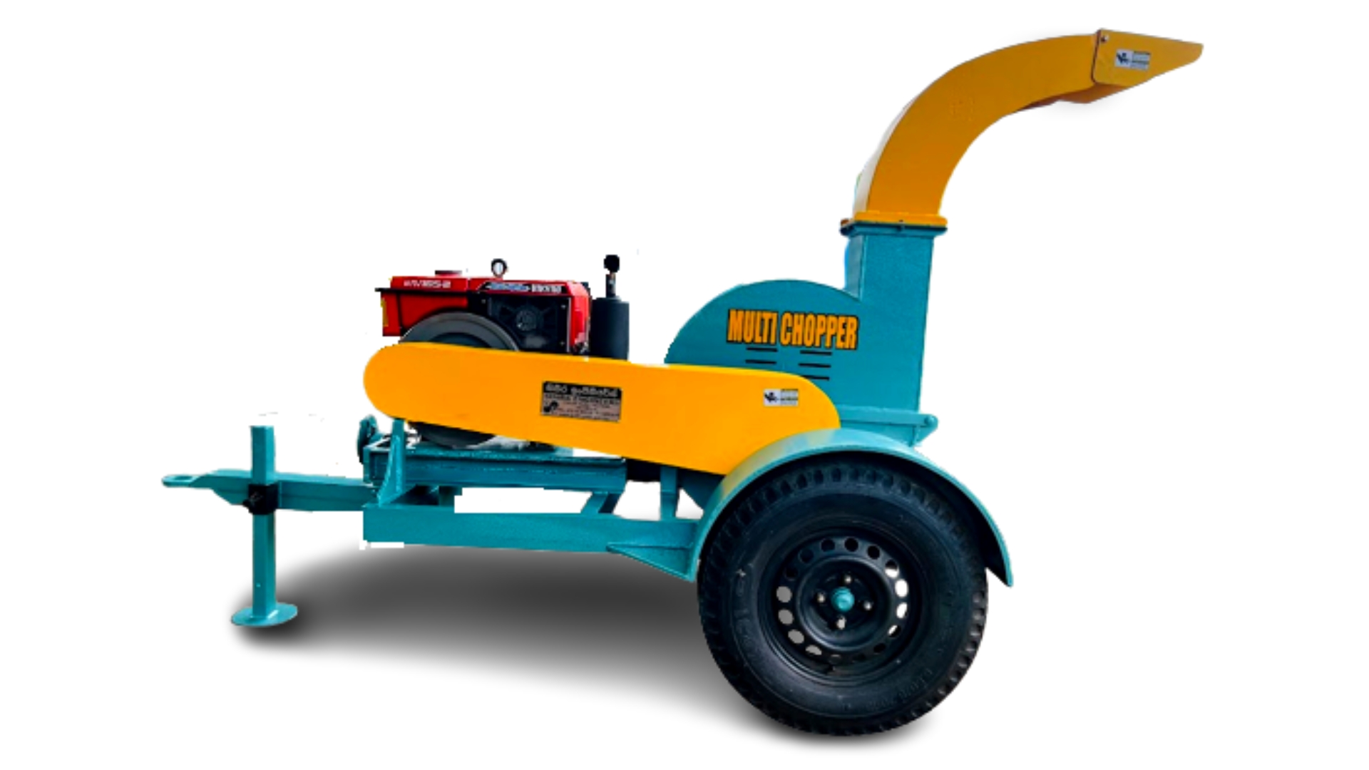 Multi Chopper (Kubota operating wood) machine